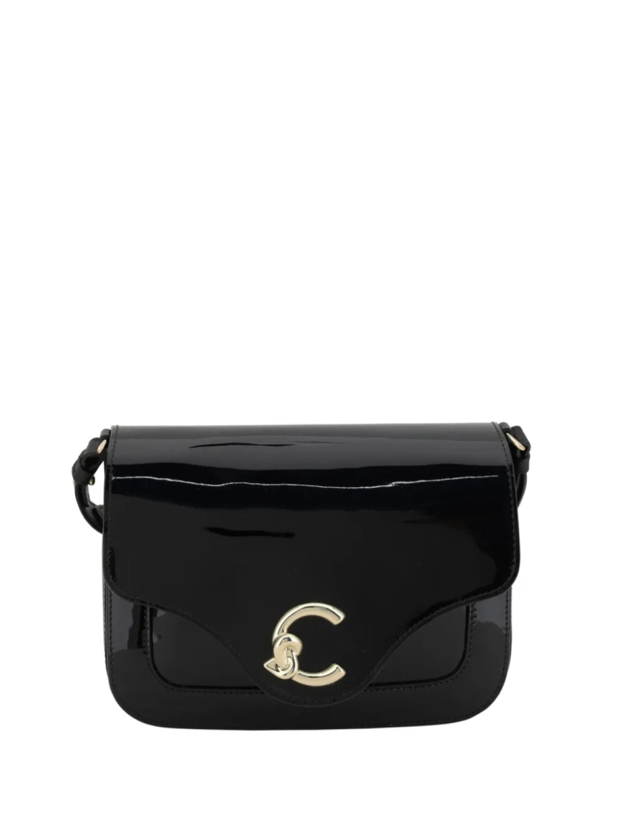 

Сумка Coccinelle Borsa a Tracolla C-Me Patent, черный