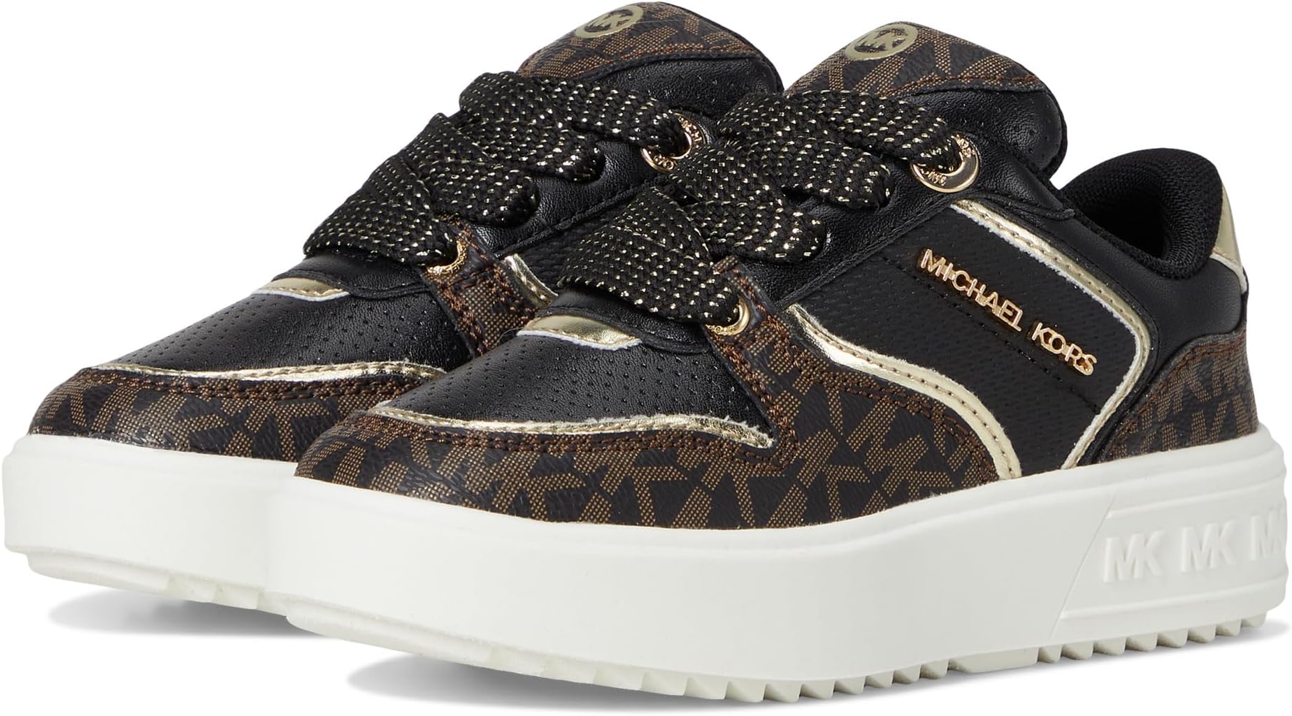 

Кроссовки MICHAEL Michael Kors Kids Emmet Rumi, Black/Brown