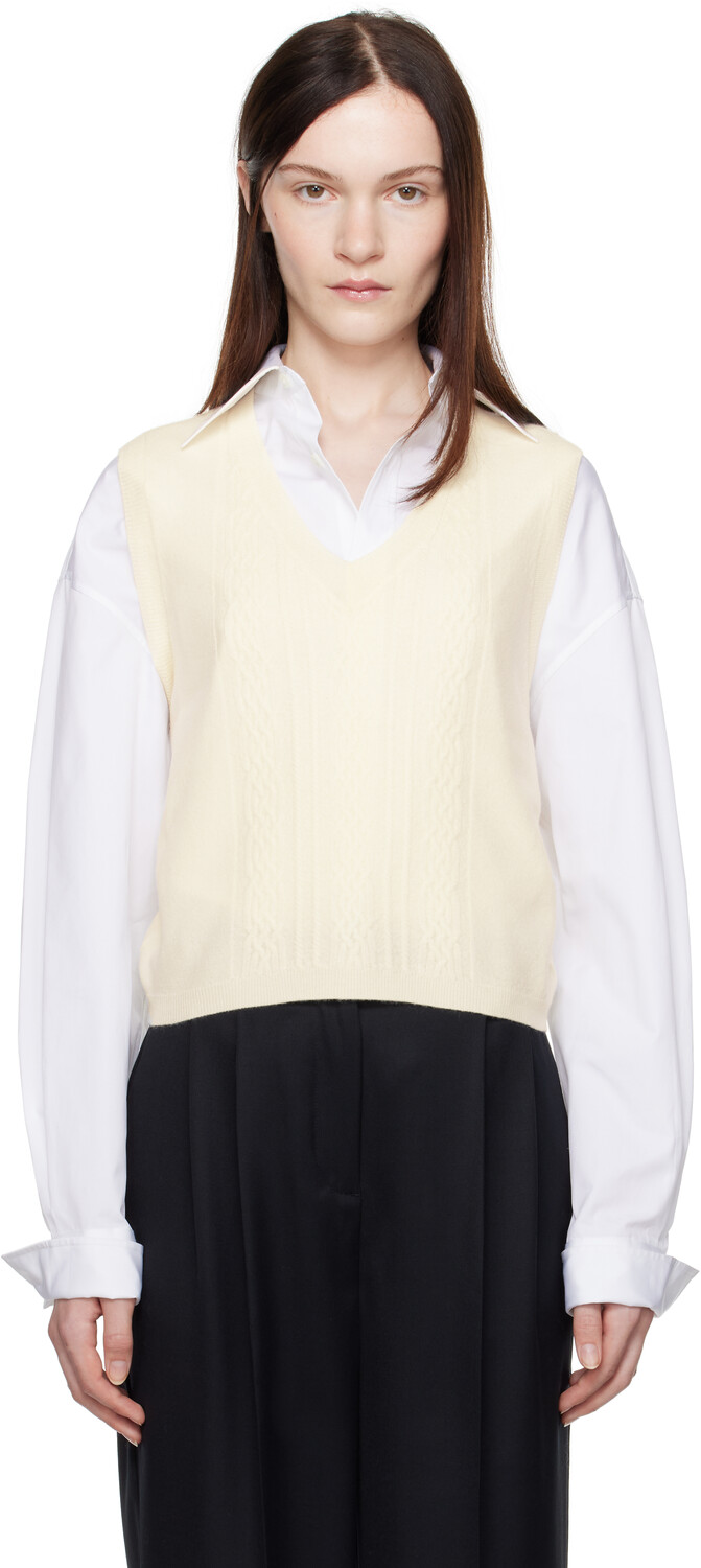 

Жилет цвета «Off-White Coco» A.P.C.