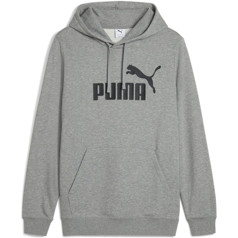 

Толстовка с капюшоном и логотипом № 1 Puma, серый