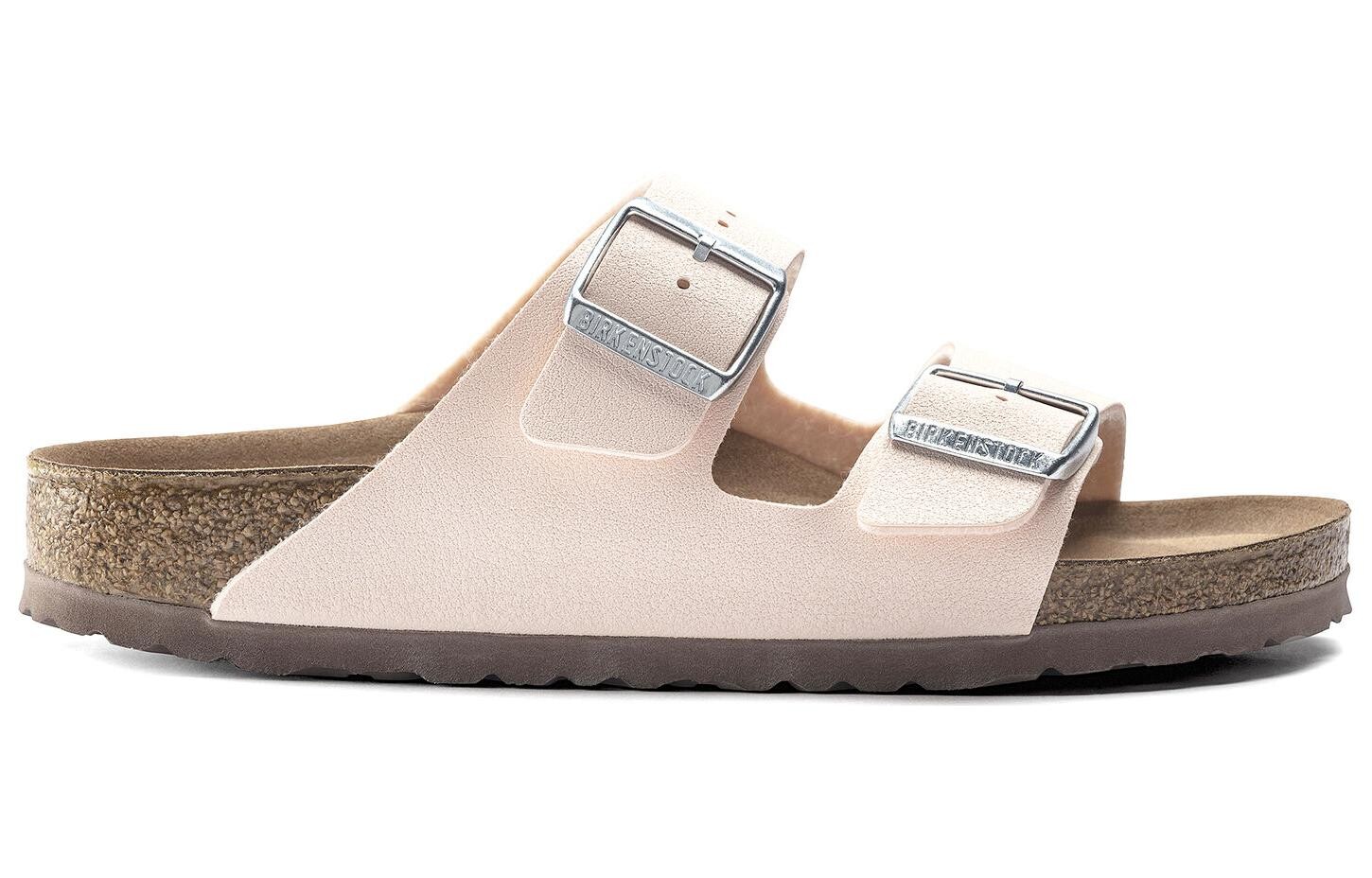 Сандалии с пряжками и застежкой-молнией Birkenstock, светло-розовый — фото 2