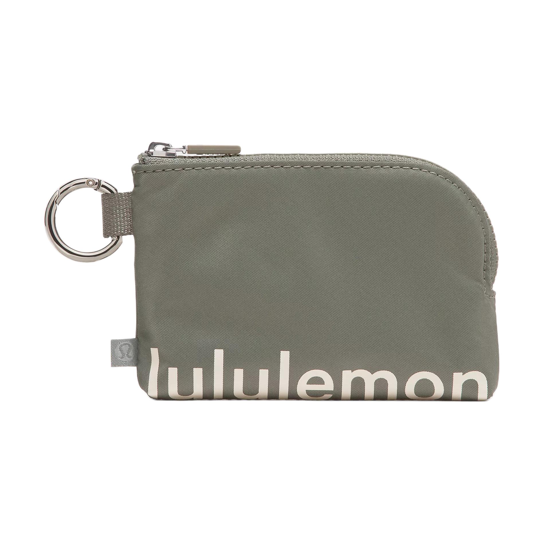 

Lululemon Нейлоновый картхолдер унисекс серый шалфейно-зеленый, Gray Sage Green
