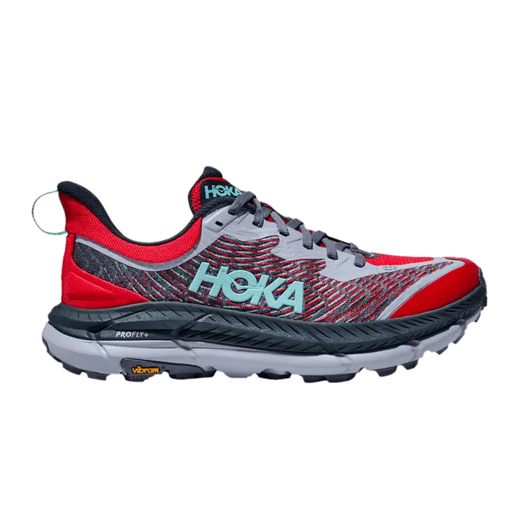 

Кроссовки HOKA Wmns Mafate Speed 4 Cerise Stormy Skies, красный