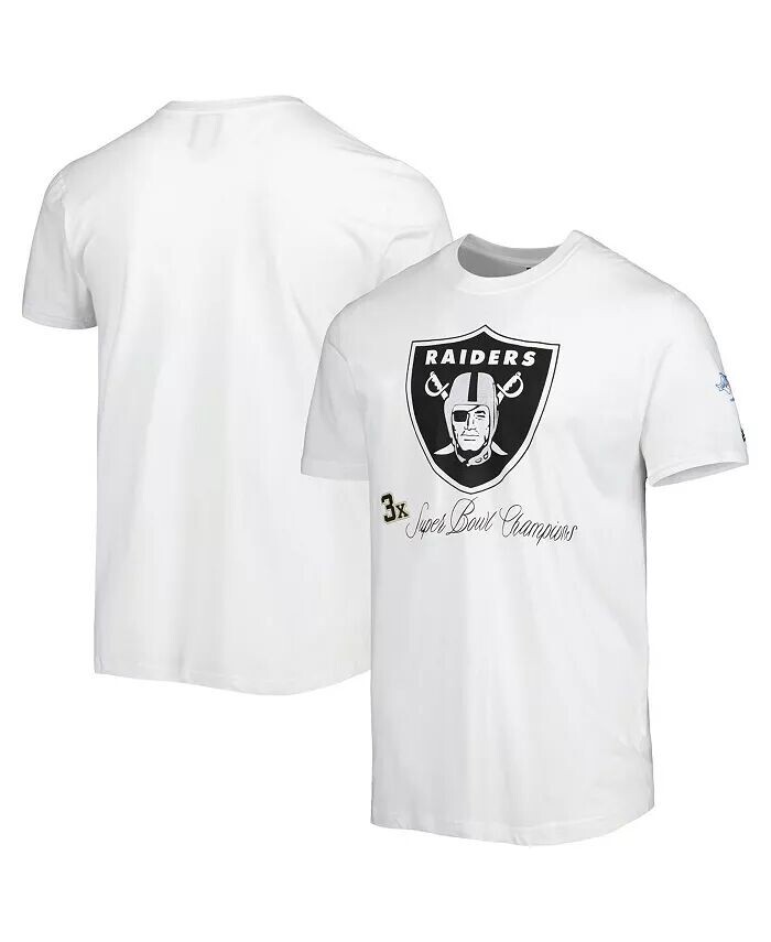 

Мужская белая футболка Las Vegas Raiders Historic Champs New Era