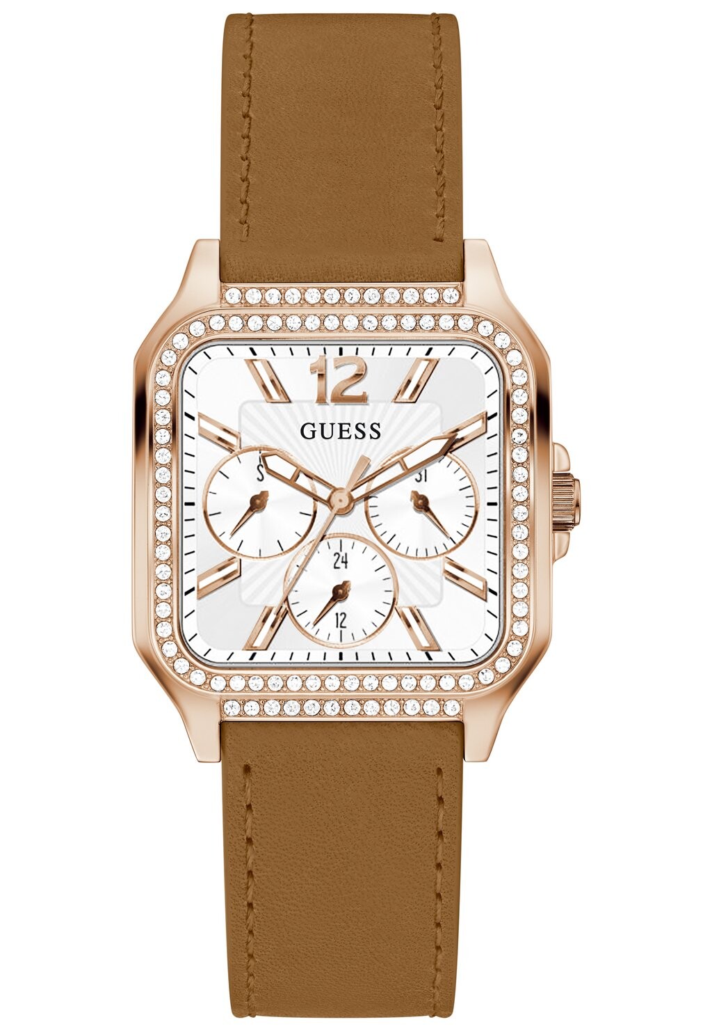 

Хронограф Guess, цвет Brown