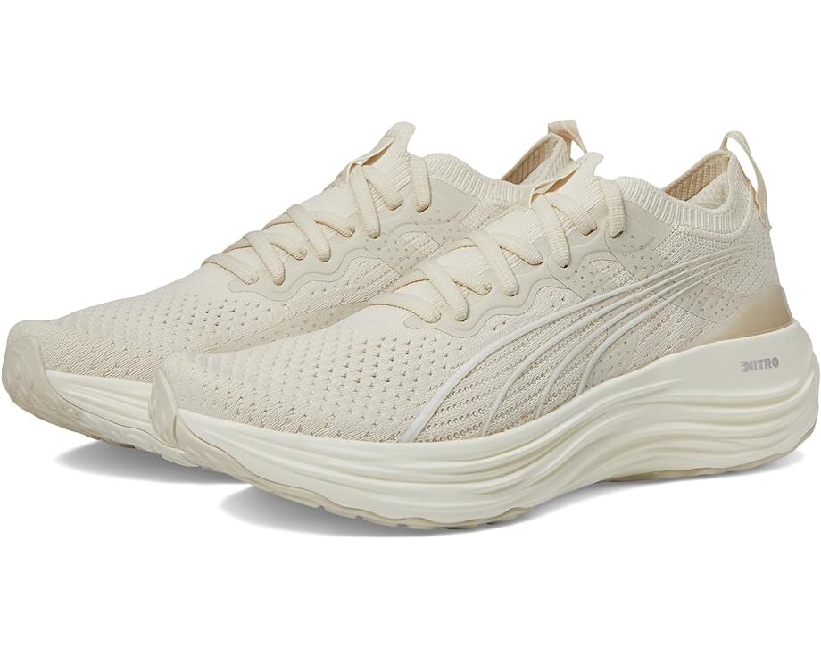 

Кроссовки PUMA Foreverrun Nitro Knit, цвет Alpine Snow/Warm White