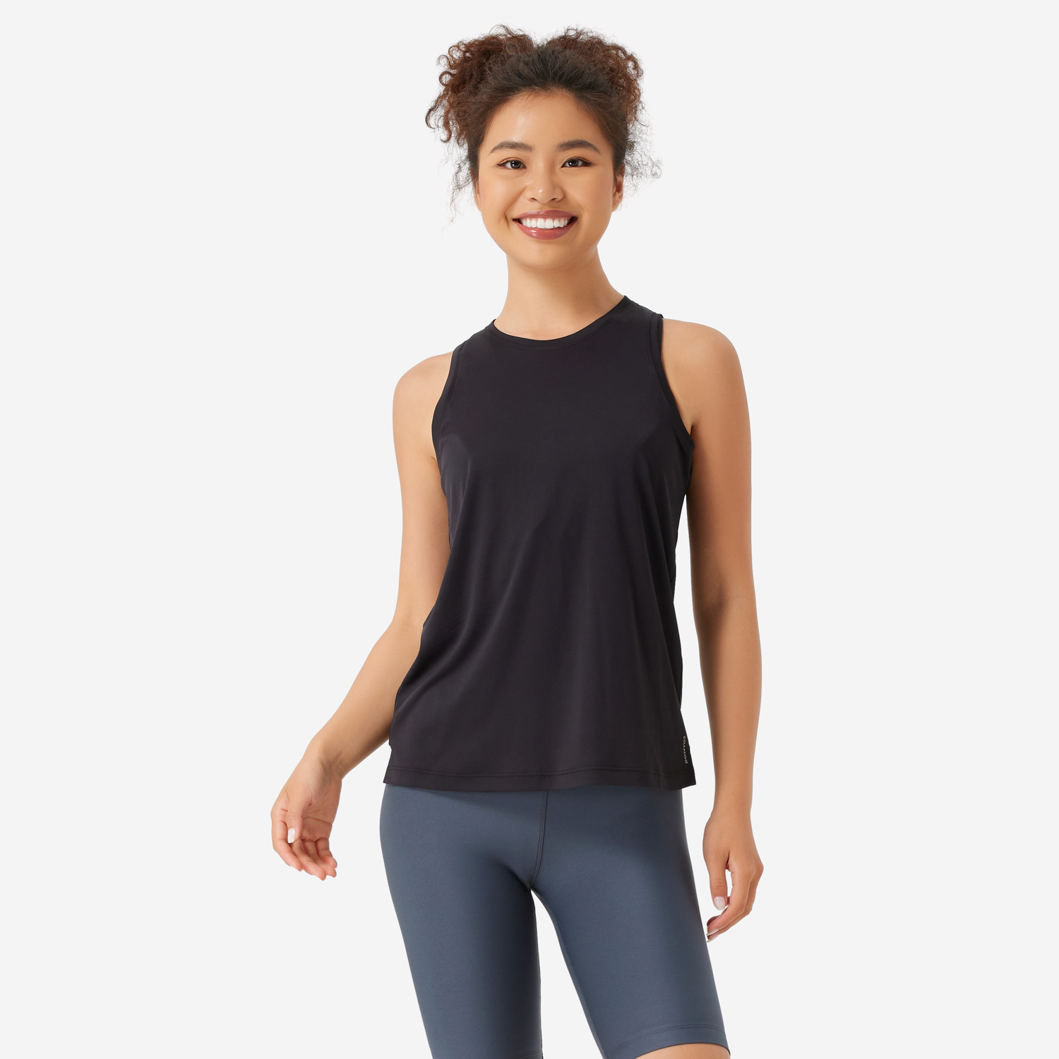 

Женская базовая майка для тренировок Domyos