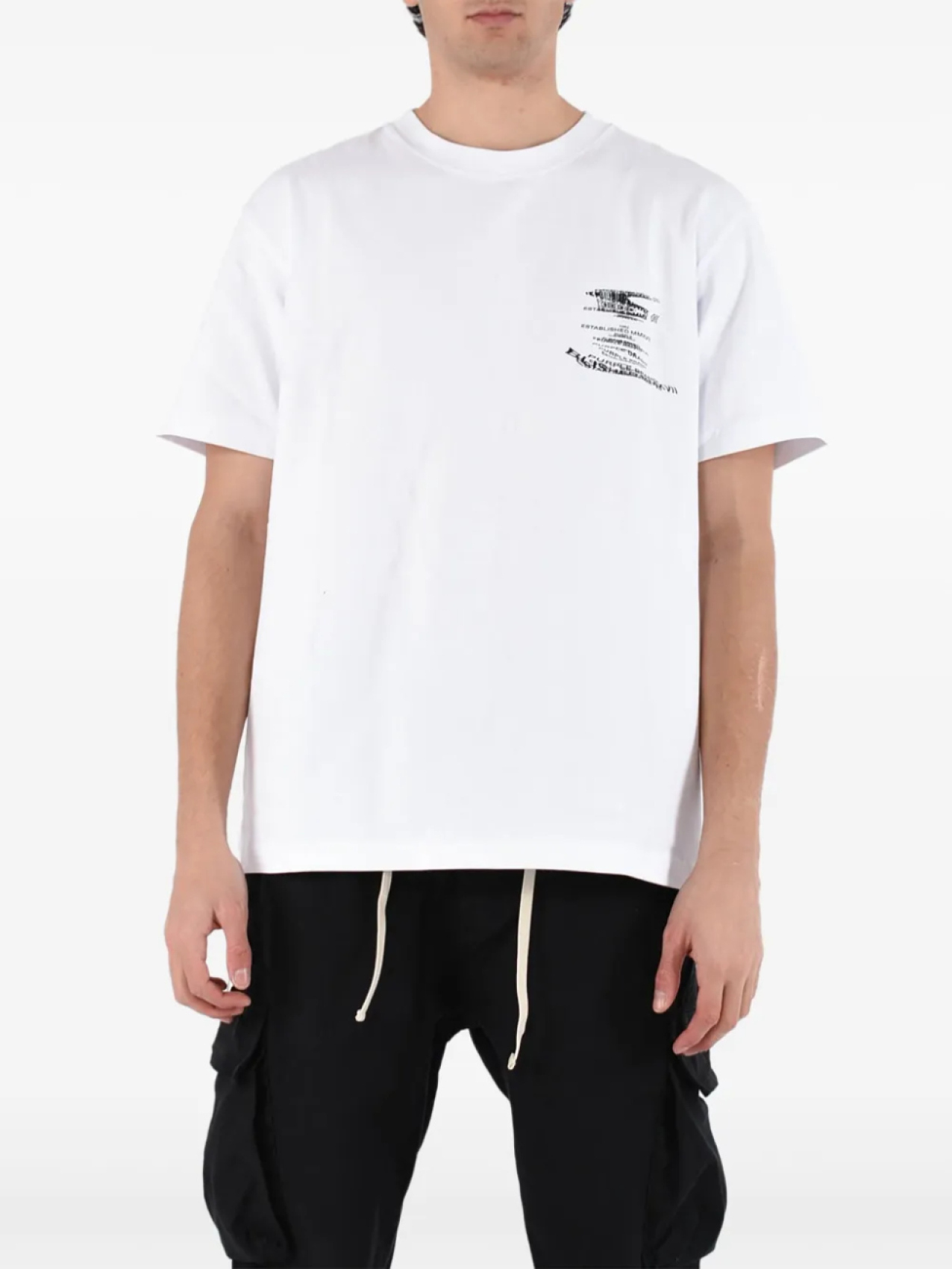 

Футболка из хлопка Purple Brand, белый