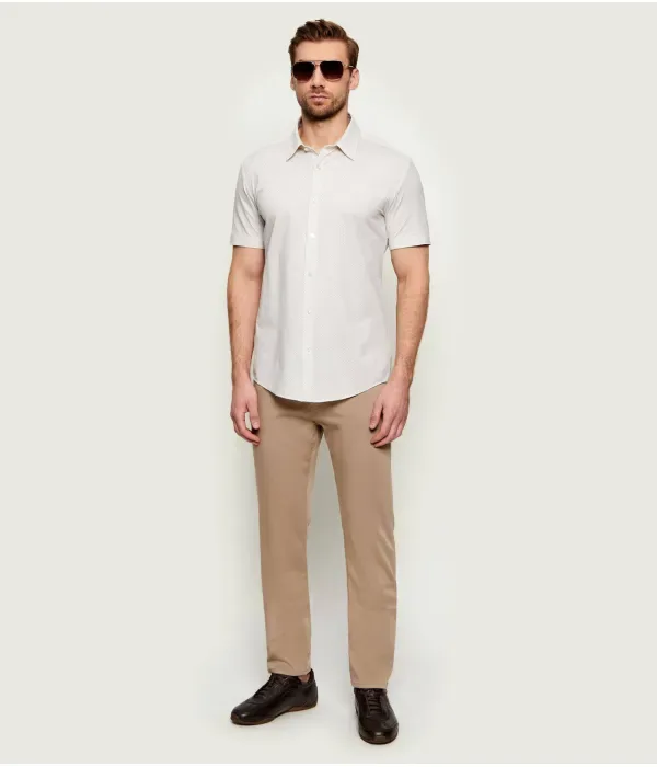 Рубашка P-ROAN-K-SH-F-262 slim fit Boss, бежевый — фото 2