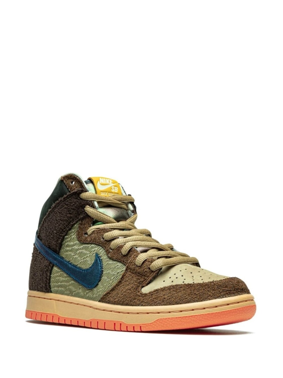 Nike кроссовки SB Dunk High Turdunken из коллаборации с Concepts, коричневый — фото 2