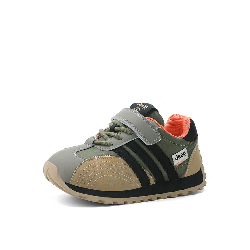 Кроссовки Jeep Kids Lifestyle Shoes Kids Low-top Gray, зеленый — фото 2