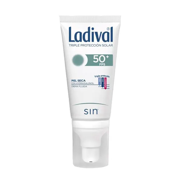 

Увлажняющий солнцезащитный крем Piel Seca Con Hydrasalinol Fps50+ Ladival, 50 ml