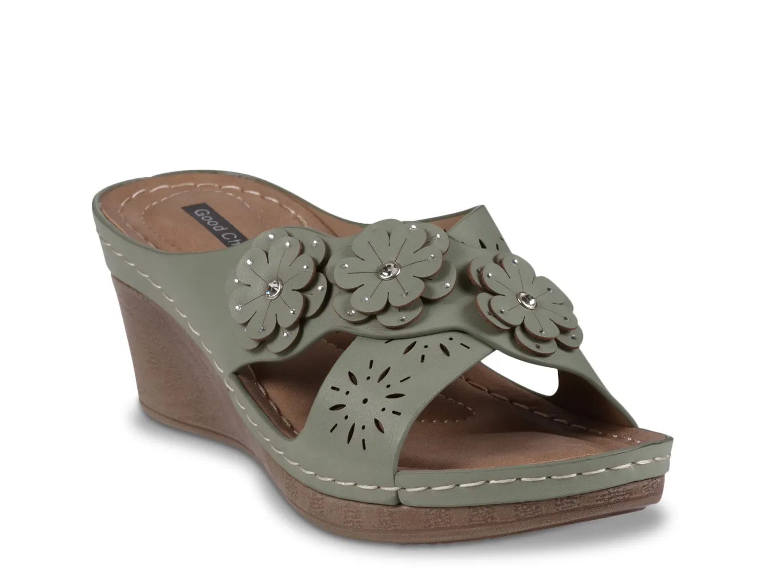 

Сандалии Miller Wedge Sandal Good Choice, темно-зеленый