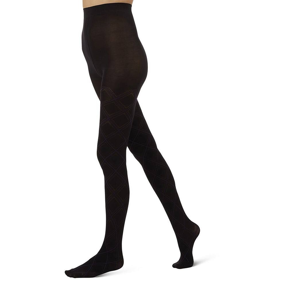 

Женские модные колготки с бриллиантами MeMoi, цвет Plum Perfect Black