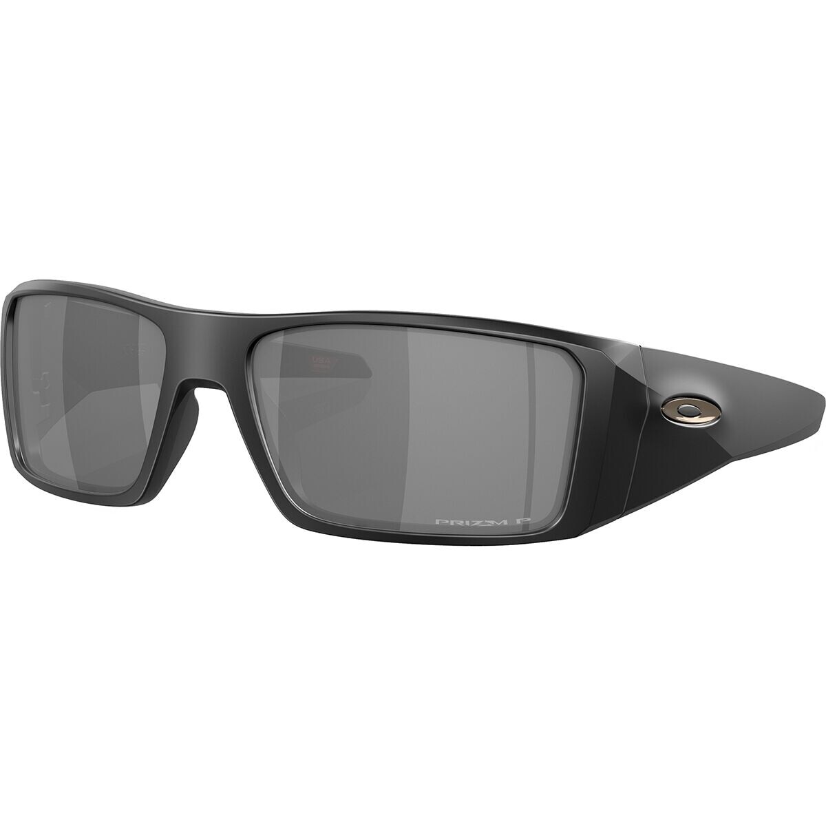 

Солнцезащитные очки heliostat prizm Oakley, цвет matte black w/prizm black pol