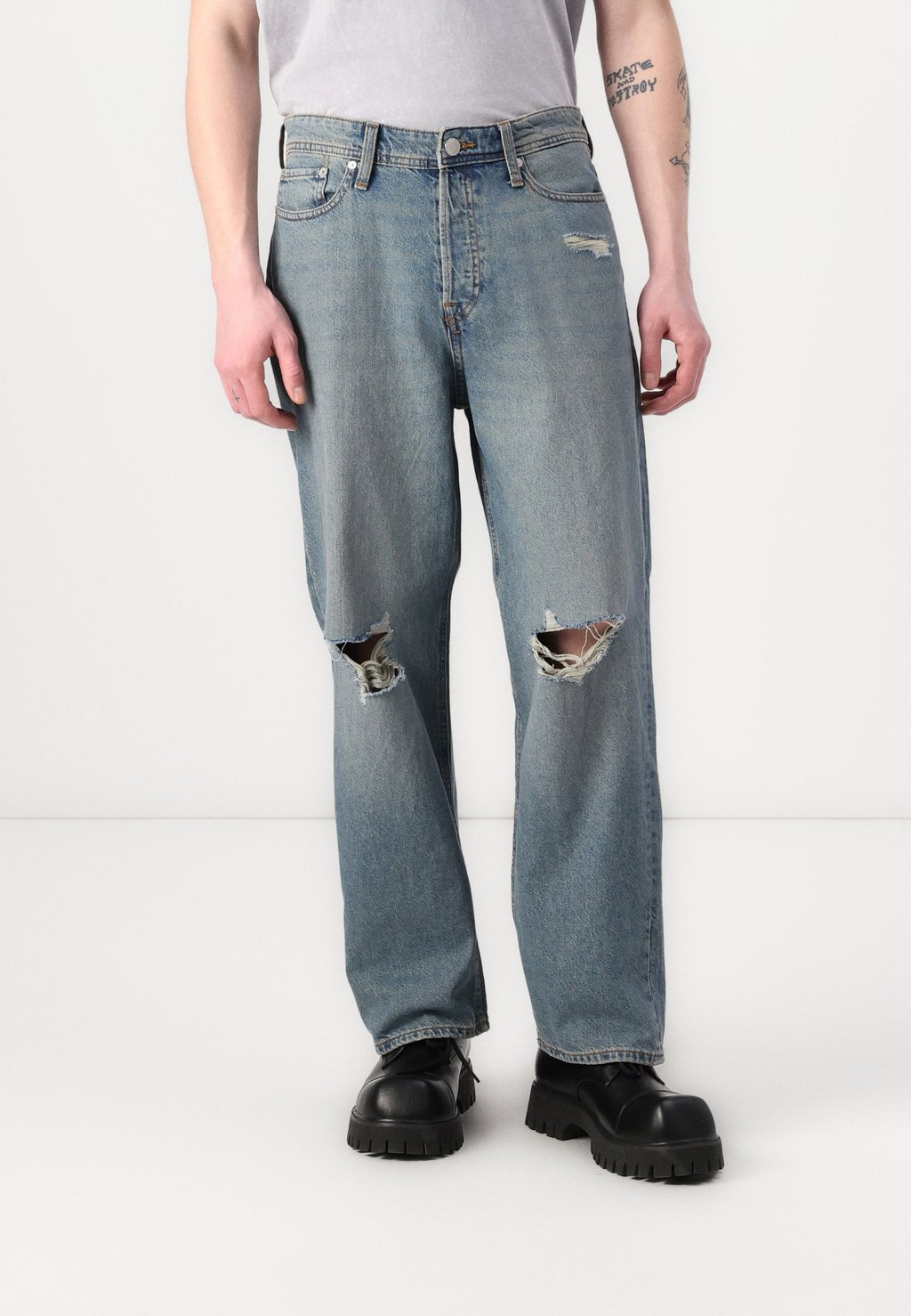 

Мешковатые джинсы JJIALEX JJORIGINAL Jack & Jones, синий деним