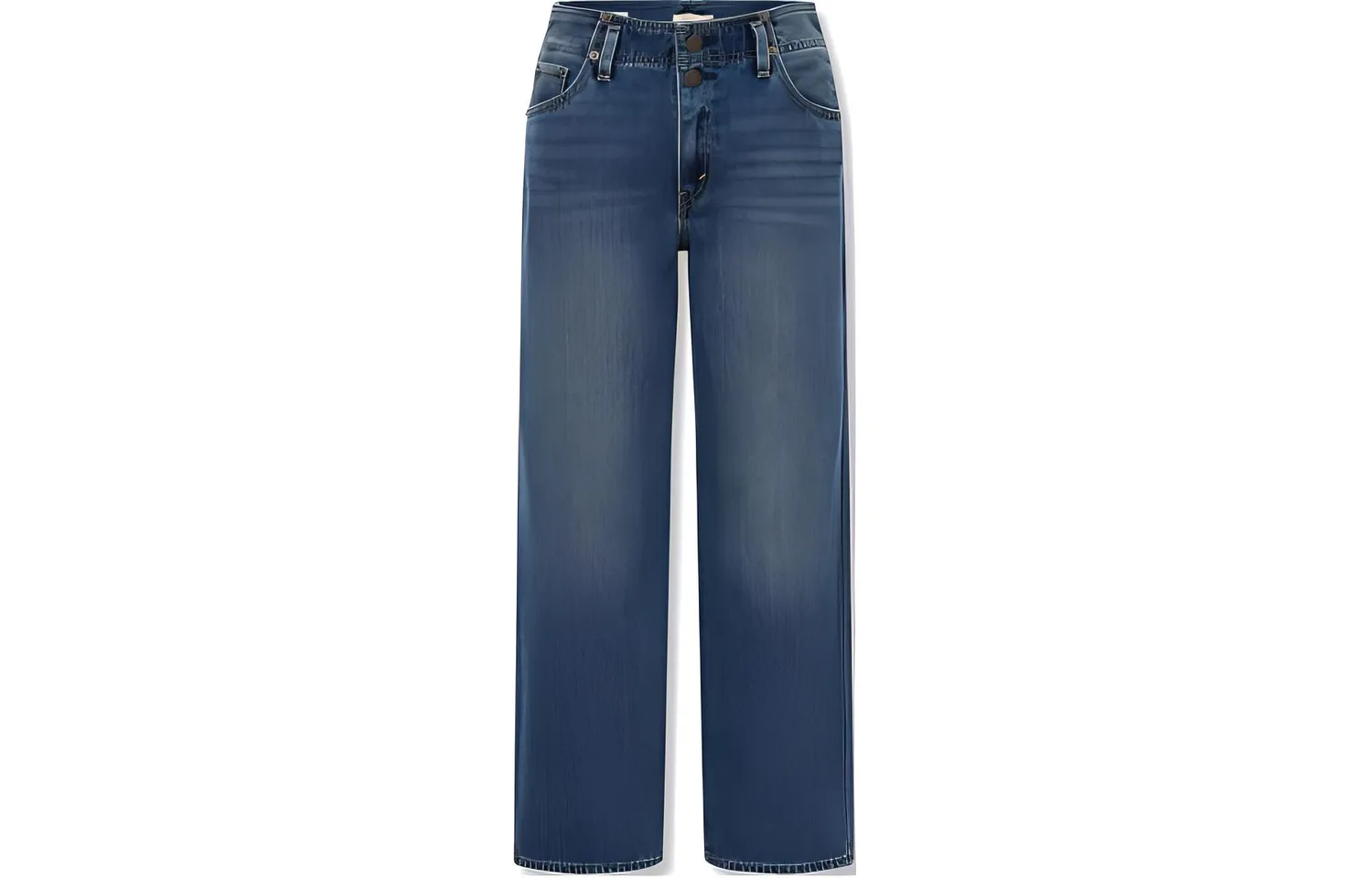 Levis Джинсы женские синие умеренно прямые