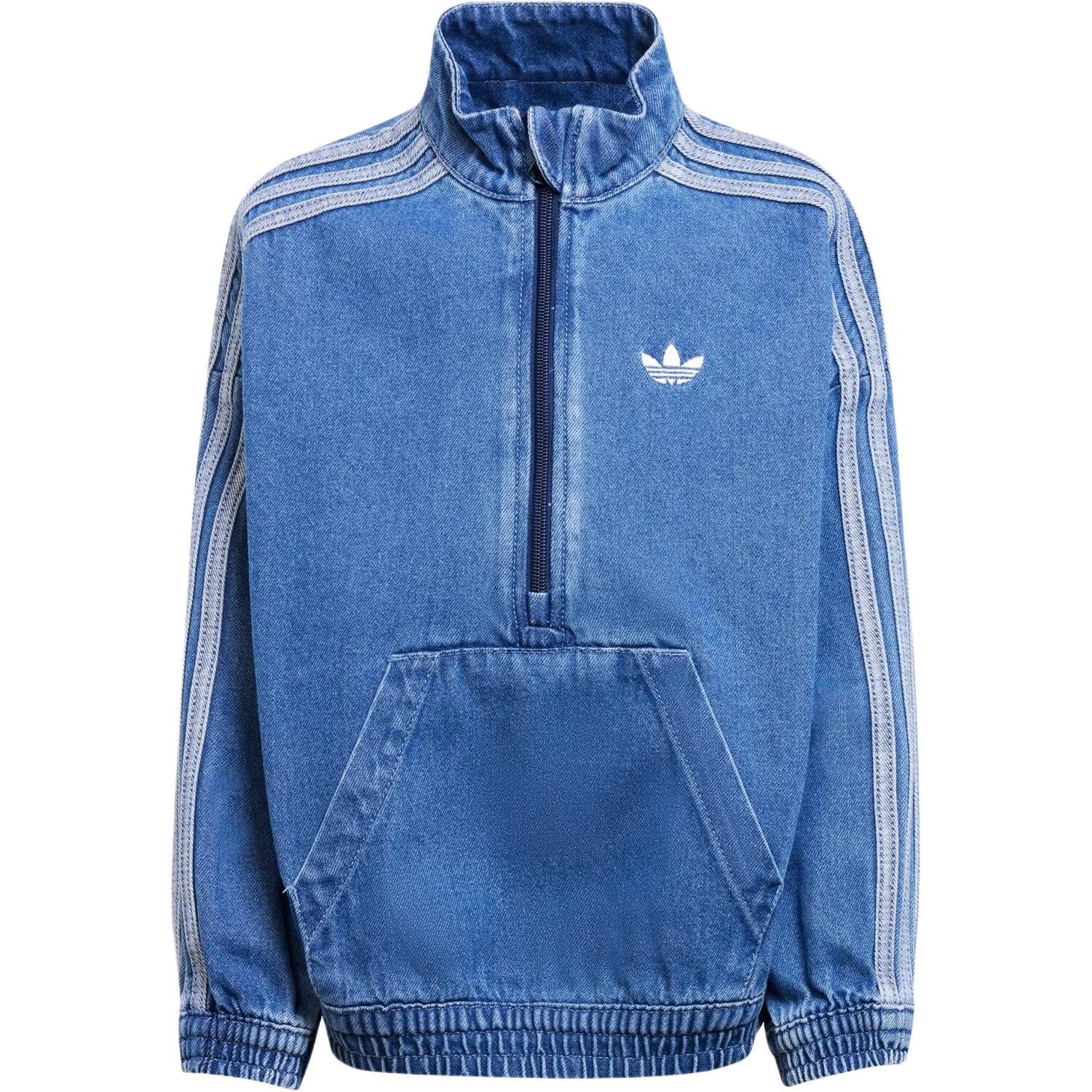 Adidas Originals Повседневный спортивный деним комплект medium blue для детей 3-7 лет — фото 4