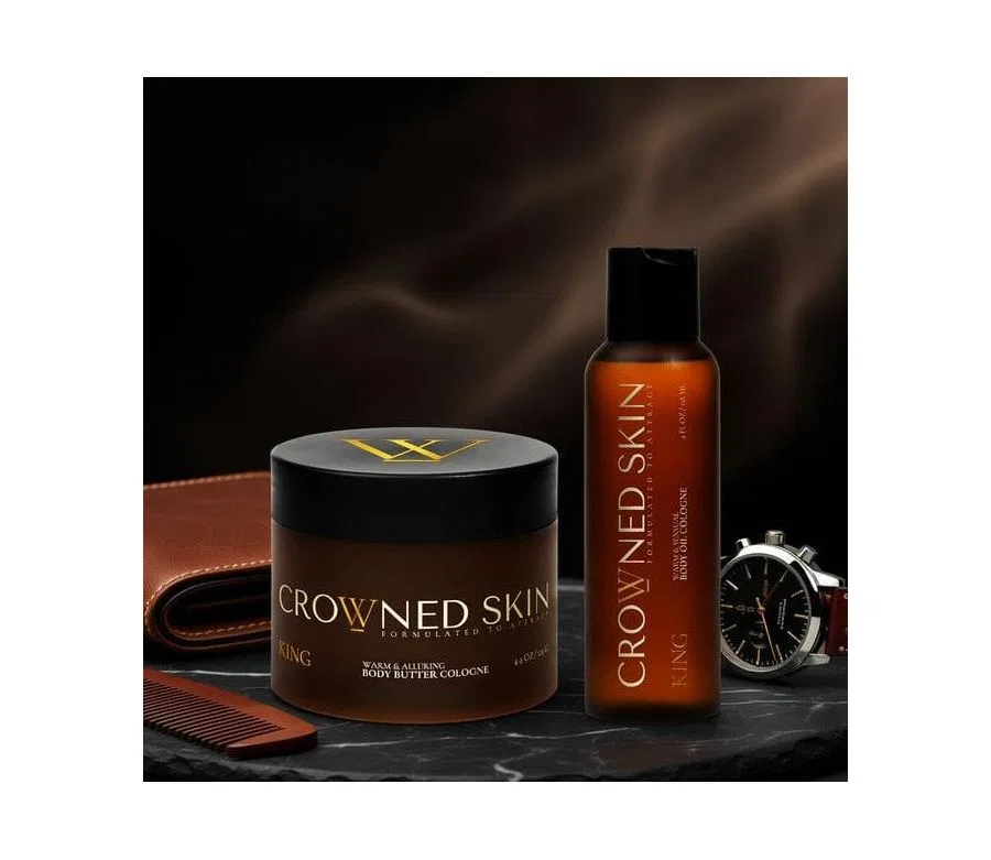 Набор масел и кремов для тела King Body Butter and Oil Bundle Crowned Skin — фото 3