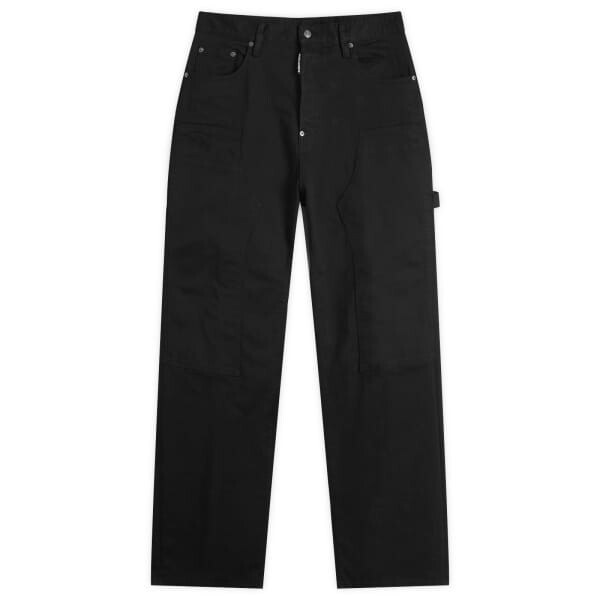 

Свободные джинсы плотника Dsquared2, черный