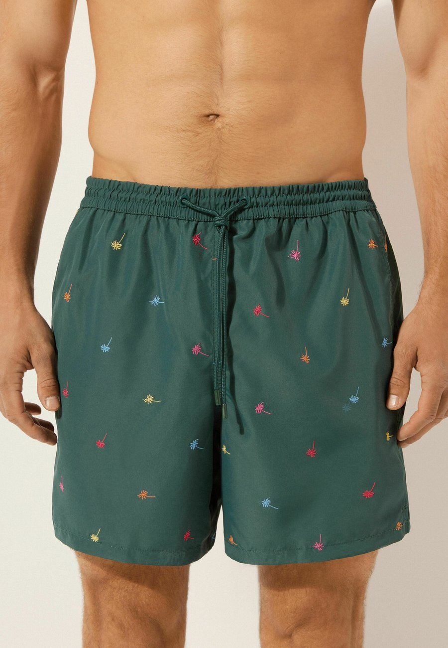 

Шорты для плавания Calzedonia Swimming shorts, Green/Mottled Dark Green