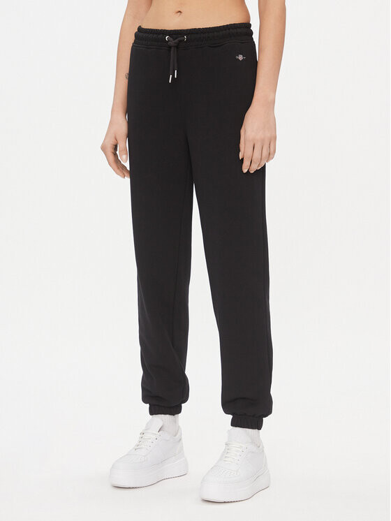 

Спортивные брюки свободного кроя Gant, черный