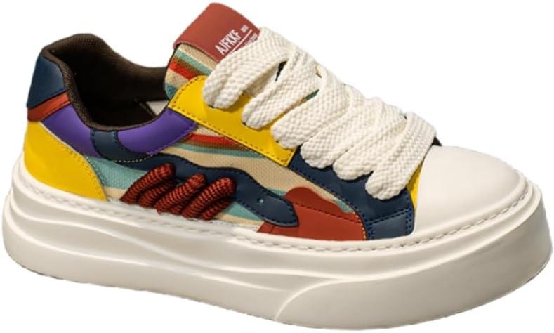 

Мужские дышащие повседневные спортивные кроссовки - молодежные противоскользящие обувь с эффектом увеличения роста для активного образа жизни Hoalox, желтый