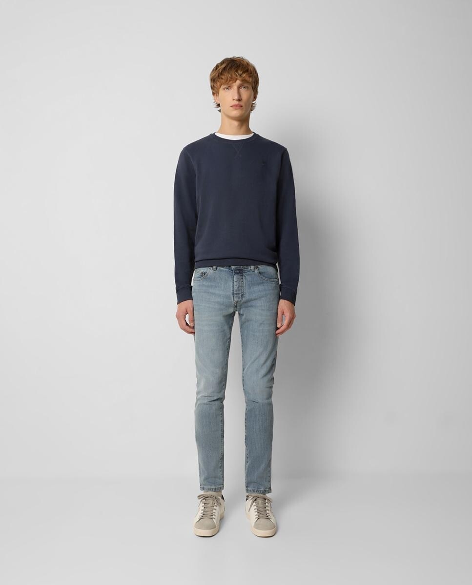 

Мужские узкие синие джинсы Scalpers, синий