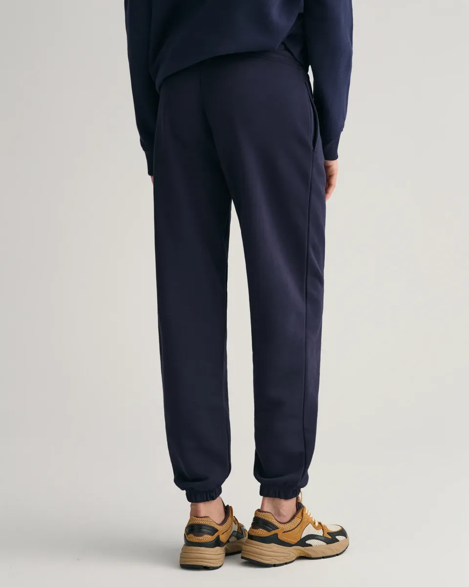 

Спортивные брюки Gant "REL SHIELD SWEATPANTS" с вышивкой логотипа, синий