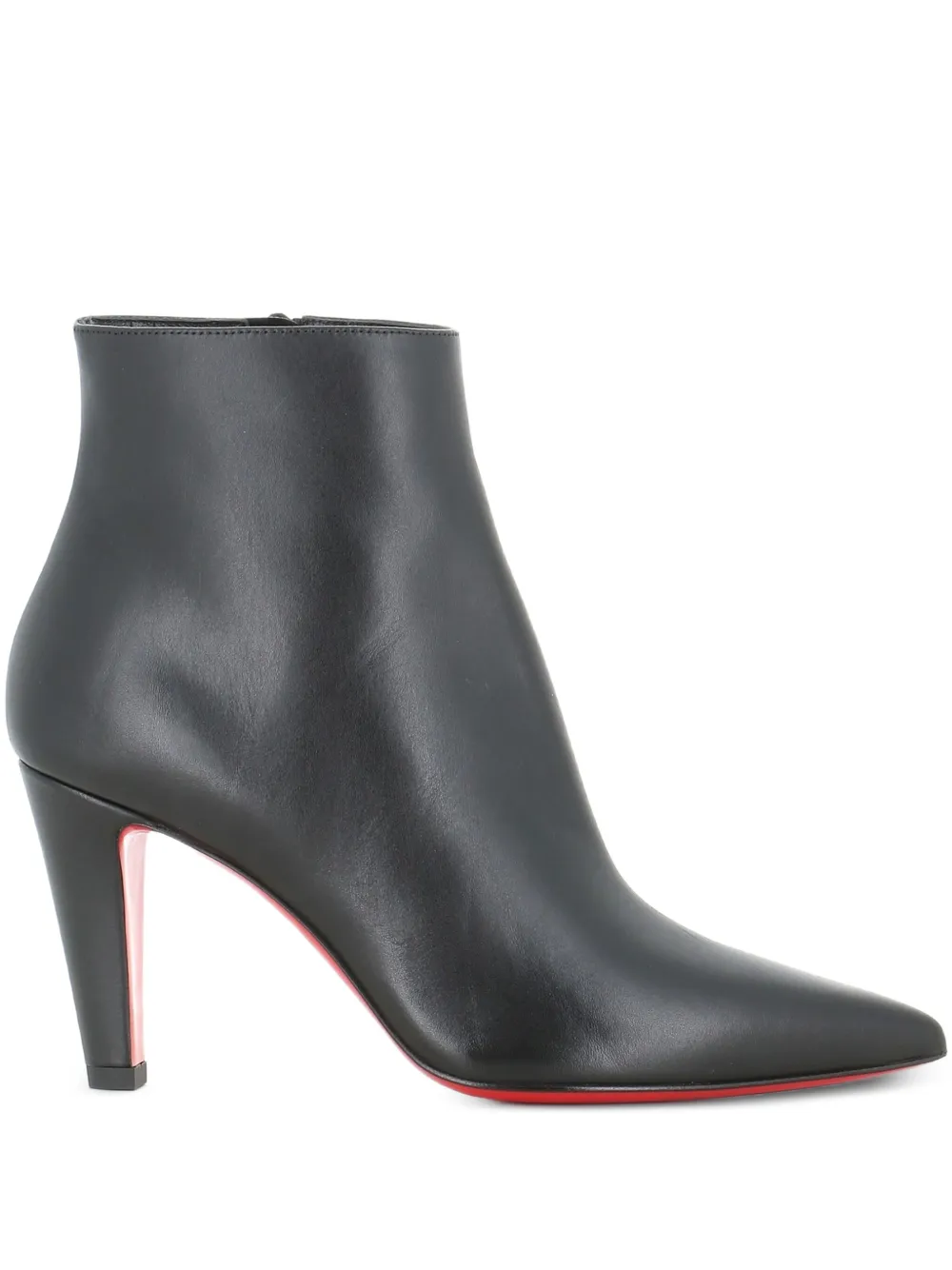 Ботильоны Vibella 85 с заостренным носком Christian Louboutin, черный