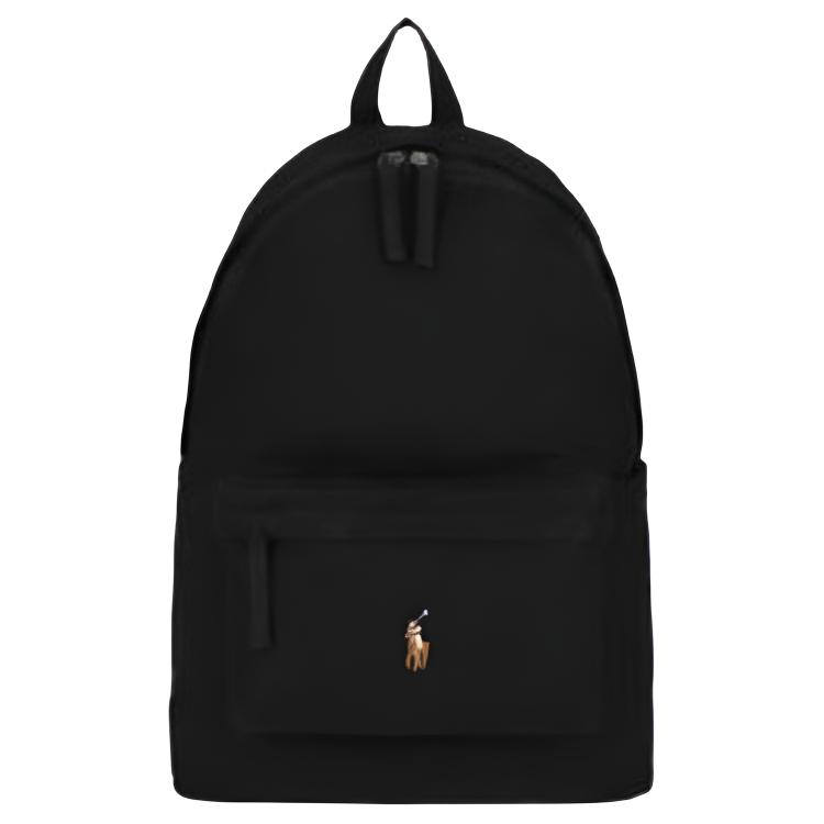 

Polo Ralph Lauren Черный унисекс рюкзак из брезента