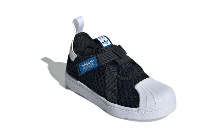 Adidas originals Детские кроссовки для скейтбординга PS, Black/White — фото 3
