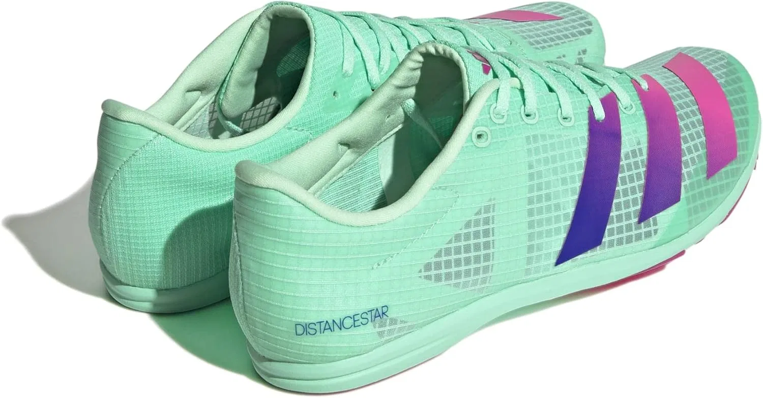 Мужские низкие кроссовки Adidas Distancestar (не для футбола), Pulse Mint Lucid Blue Lucid Fuchsia — фото 3