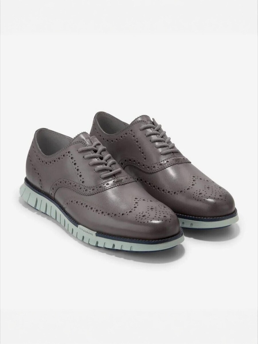 

Туфли на шнуровке Cole Haan ZG RMSTD WING ULINED, серый