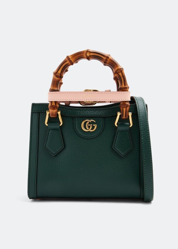 

Сумка-тоут Gucci Diana Mini, зеленый