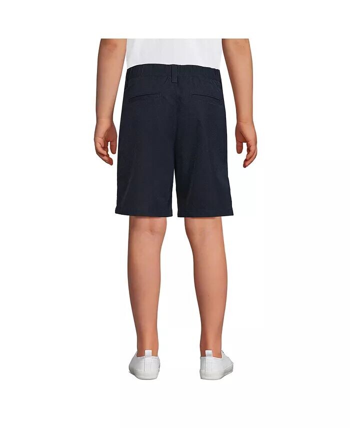 Шорты чинос Big Boys Active Performance Lands' End, синий — фото 2