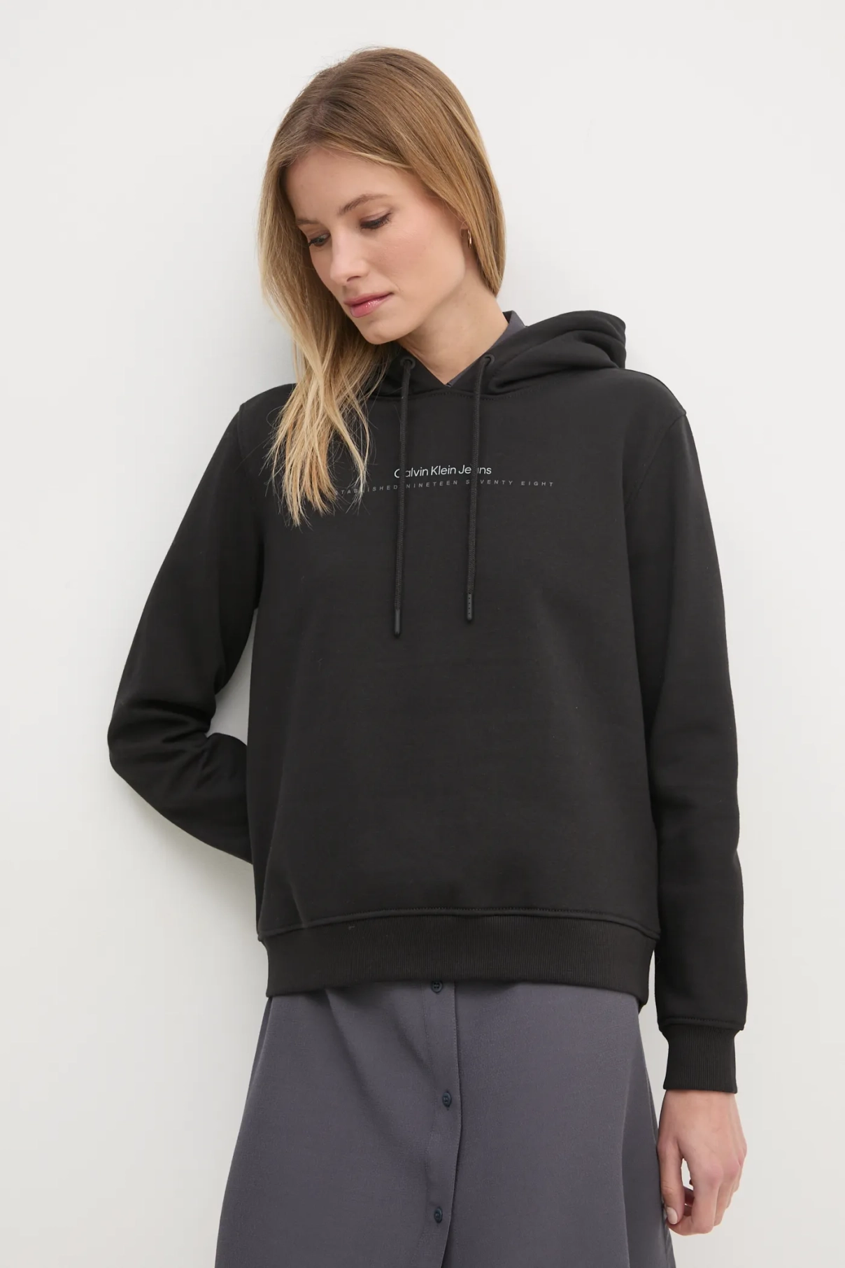 

Толстовка Calvin Klein Jeans, черный