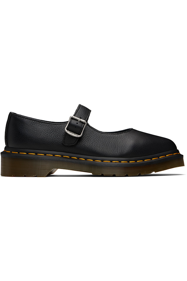 Эльфи балетки Mary Jane Dr. Martens, черный