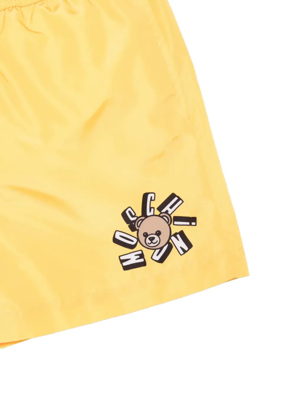 Плавки с графическим принтом Moschino Kids, желтый — фото 2
