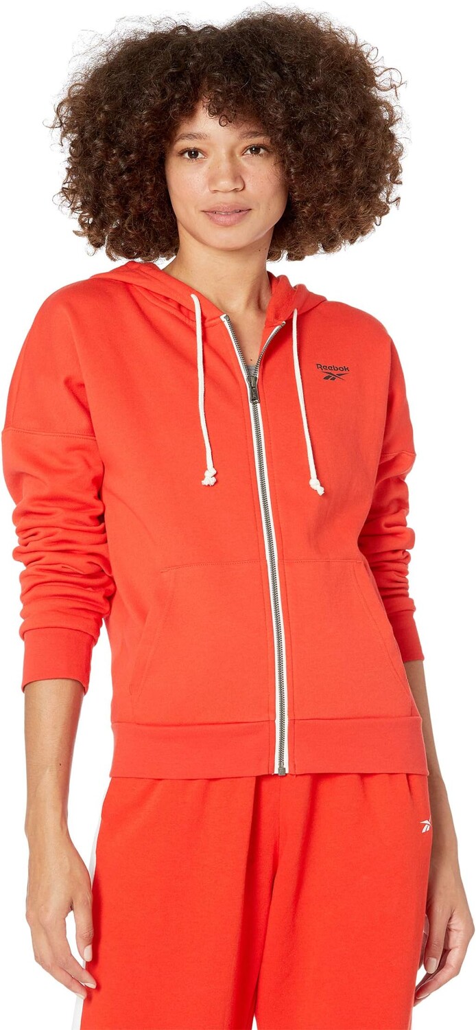 

Толстовка Reebok Training Essentials Fleece Full Zip, цвет Instinct Red