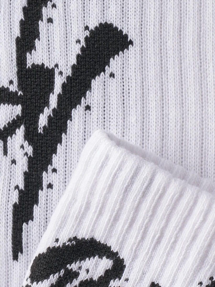 Носки Von Jungfeld Kinder Happy Tennis Socken, белый — фото 3
