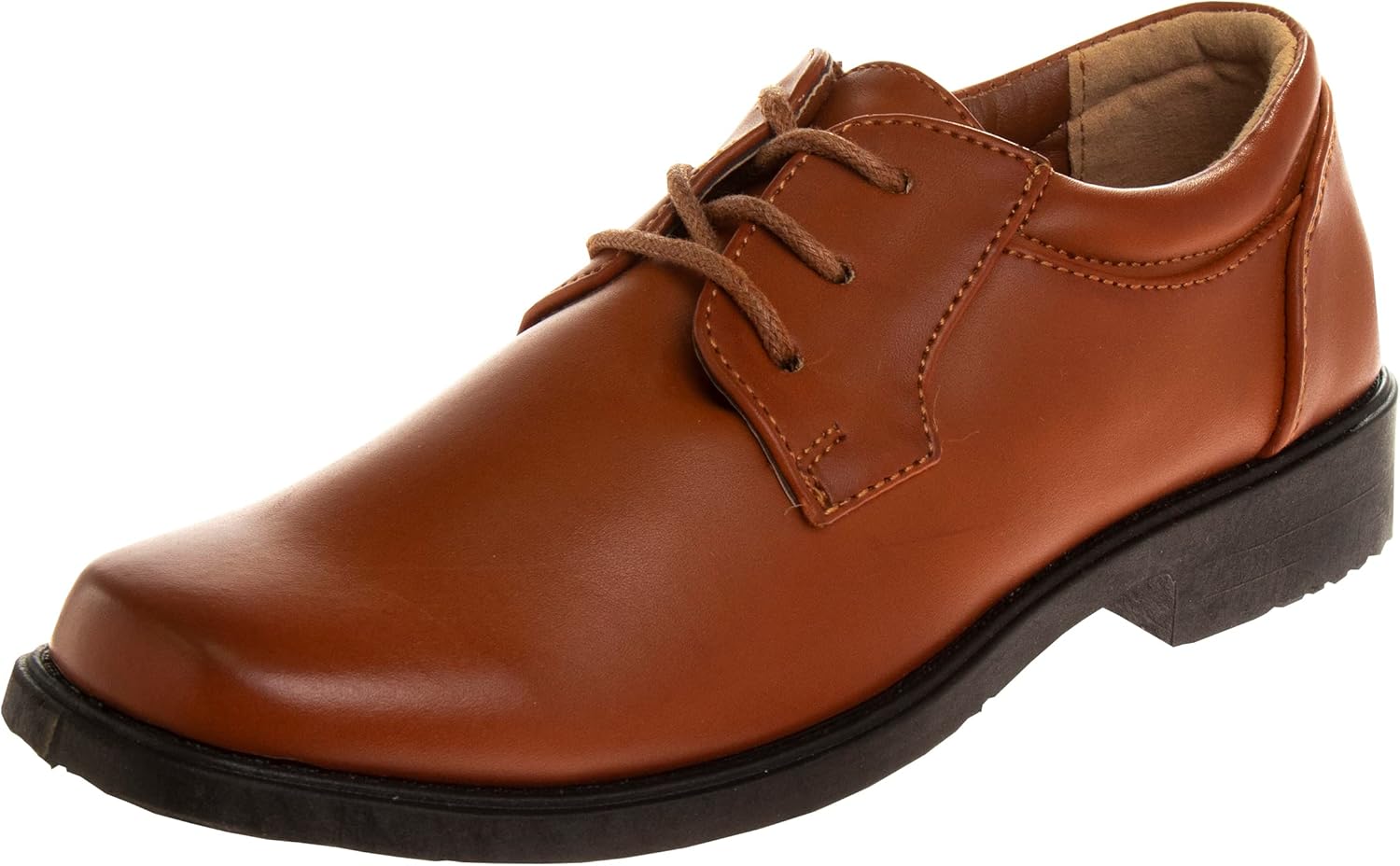 

Классические комфортные оксфорды Josmo Boys - модель Wing Tip, формальные туфли на шнуровке (цвета: черный/коричневый/белый) (размеры: 7-10 малыши / 11-2 маленькие дети / 3-6 большие дети)