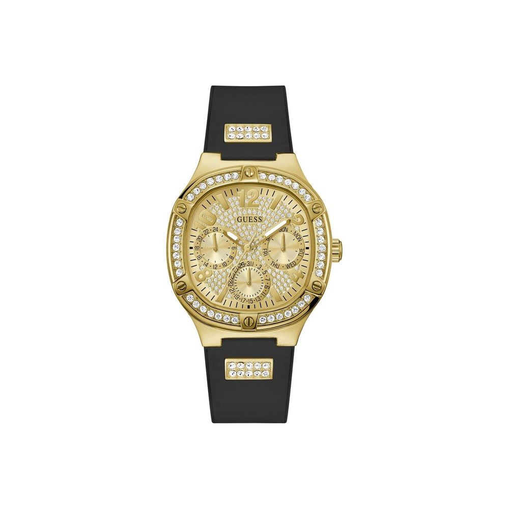 

Черные синтетические часы Guess