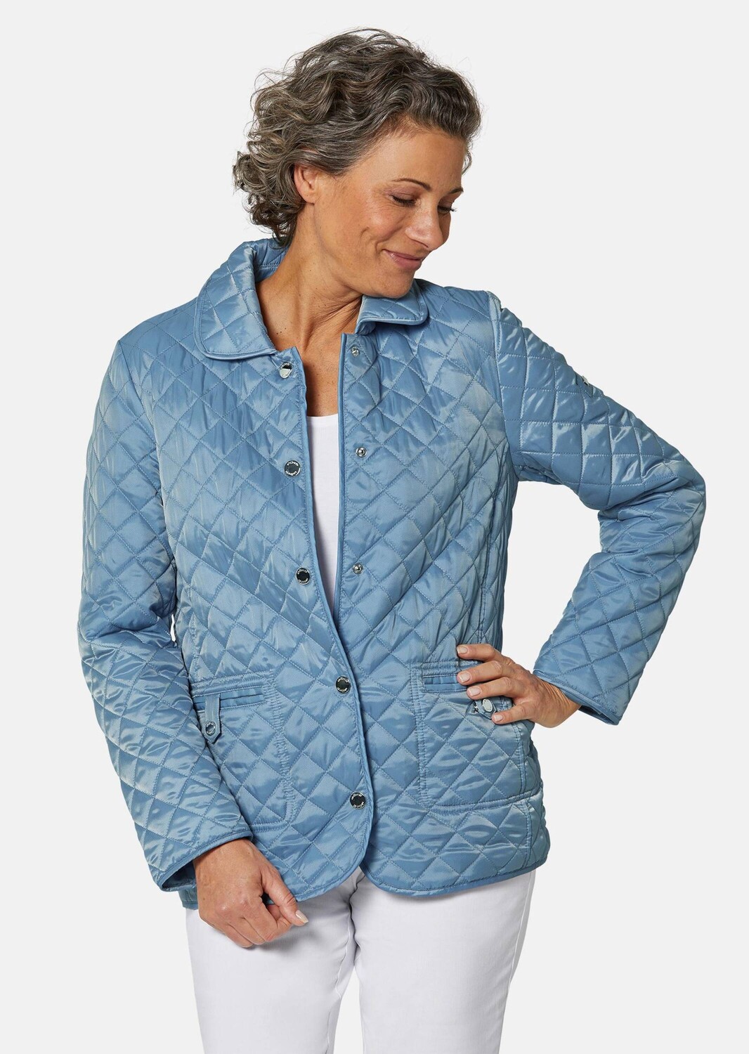 

Стеганая куртка GOLDNER, цвет jeansblau