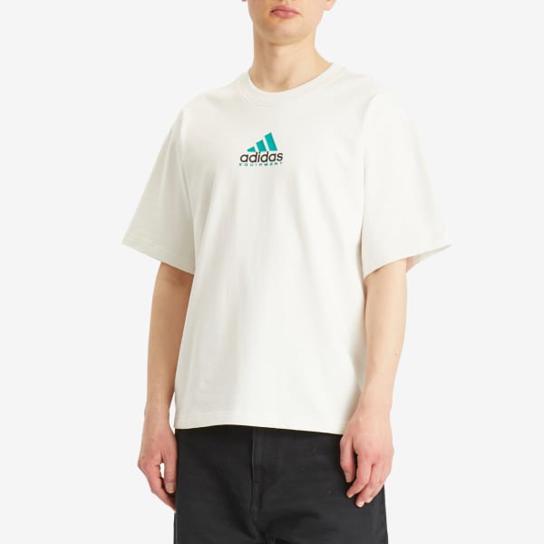 Футболка с графическим принтом Eqt Adidas, белый — фото 2