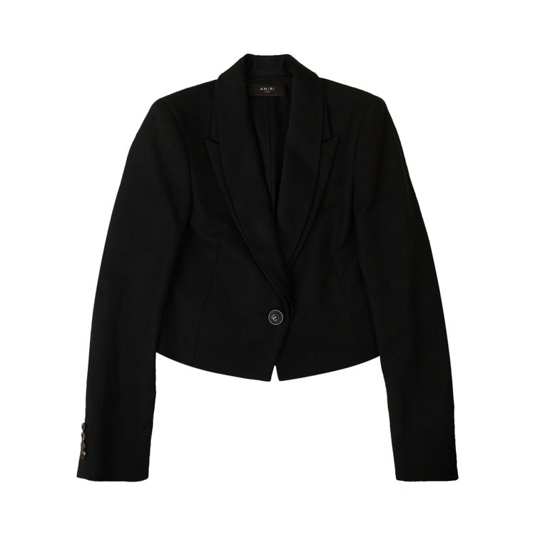 

Куртка Amiri Double Collar Blazer 'Black', черный