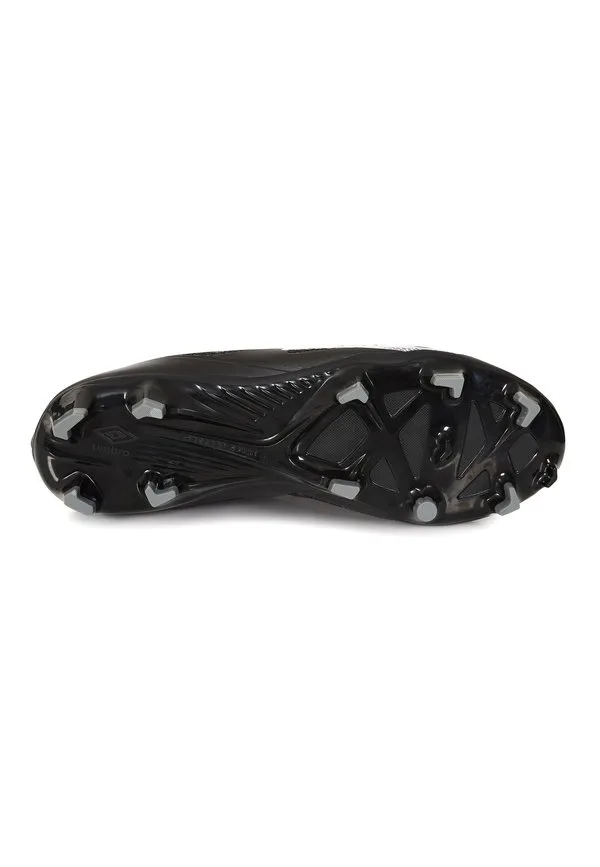 Футбольные бутсы velocita decima team fg firmground Umbro, Black Shimmer Gunmetal Pirate Black — фото 3