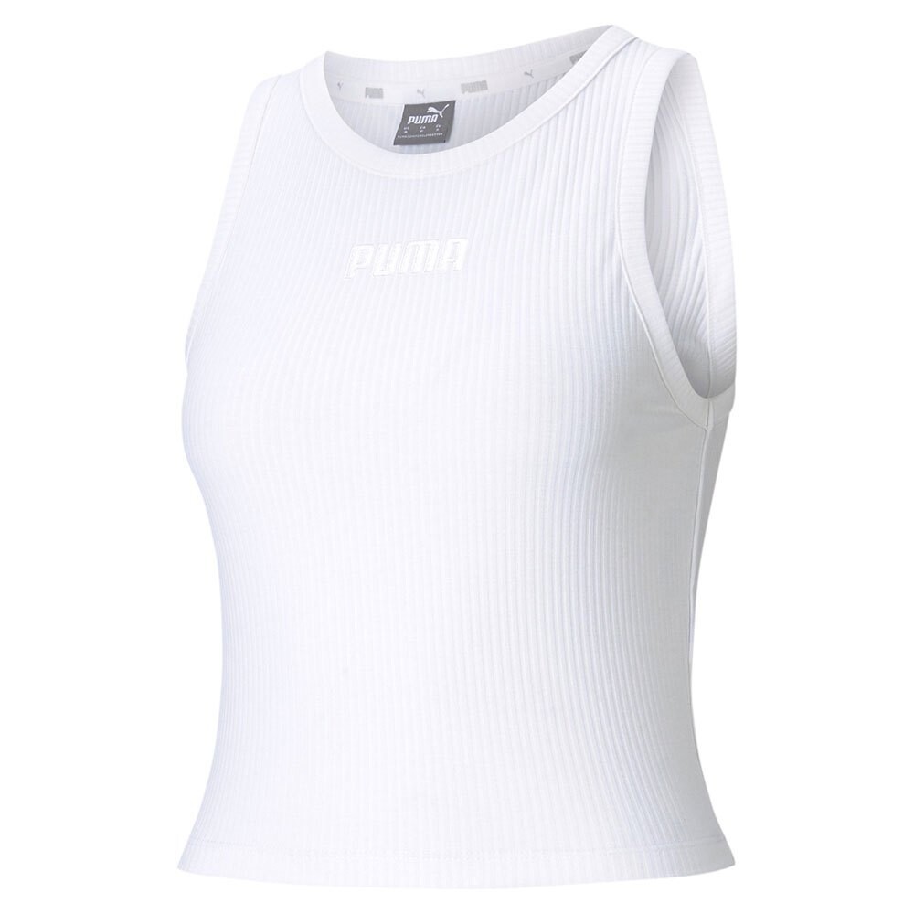 

Футболка без рукавов Puma Modern Basics Ribbed, белый