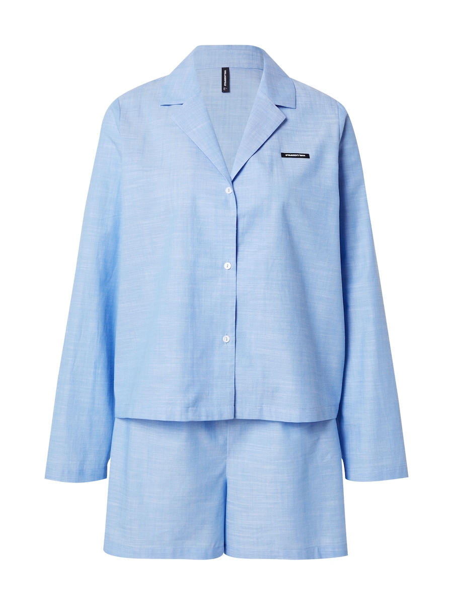 

Короткий пижамный комплект Karl Lagerfeld ESSENTIAL, светло-голубой