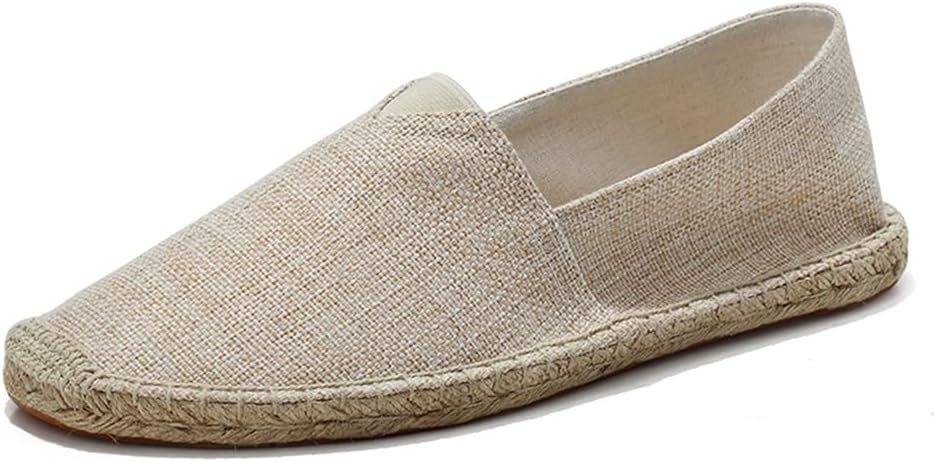

Унисекс эспадрильи на плоской подошве для мужчин и женщин, слипоны из дышащего хлопка Fereshte, хаки
